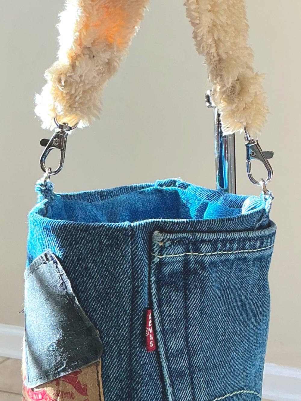Upcycled Denim Levi Handbag